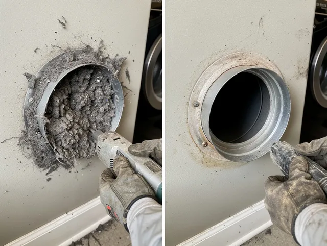 Professional clogged vent cleaning by New Britain Dryer Vent Cleaning in New Britain