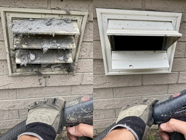 Professional dryer exhaust vent cleaning by New Britain Dryer Vent Cleaning in New Britain