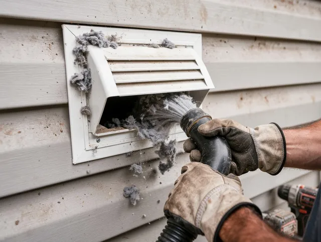 Professional dryer vent cleaning by New Britain Dryer Vent Cleaning in New Britain