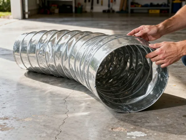 New Britain Dryer Vent Cleaning specialist using advanced equipment for thorough duct cleaning in New Britain