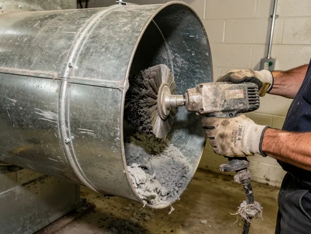 Industrial-grade dryer vent cleaning by New Britain Dryer Vent Cleaning in New Britain